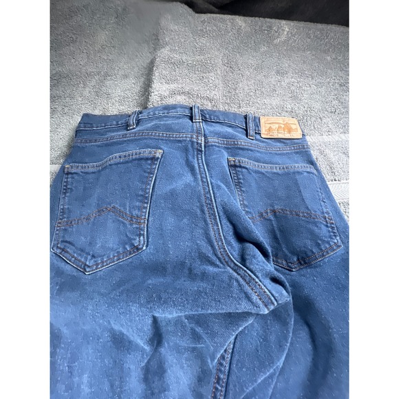 Patagonia Jeans Mens 33x30 Blue Denim Straight Leg Casual Pant Made in Sri Lanka - Picture 7 of 8